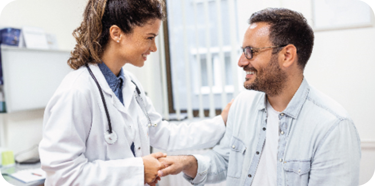 CSO doctora y paciente