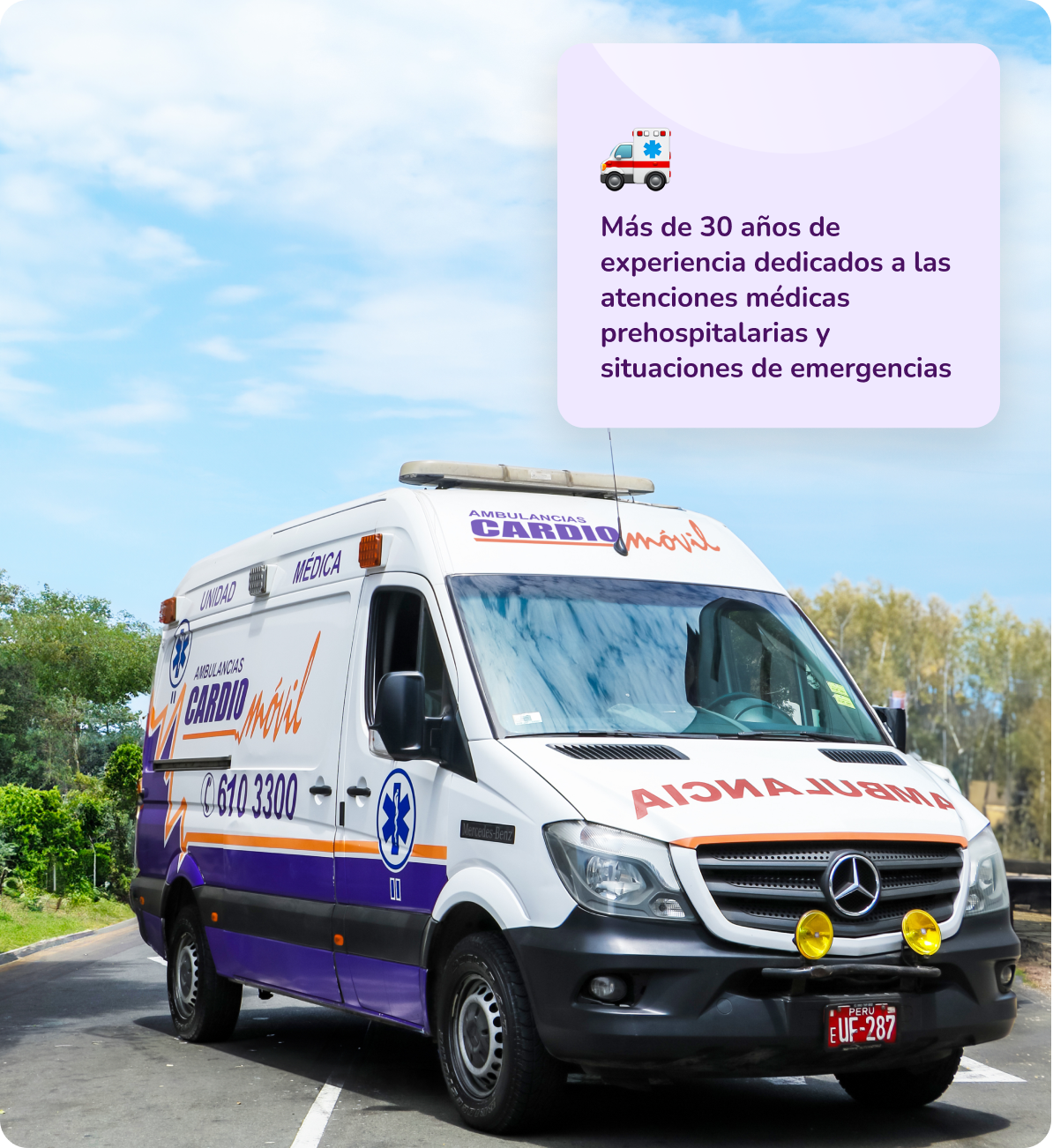 cardiomovil ambulancia cardiomóvil