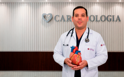 El corazón de papá late fuerte